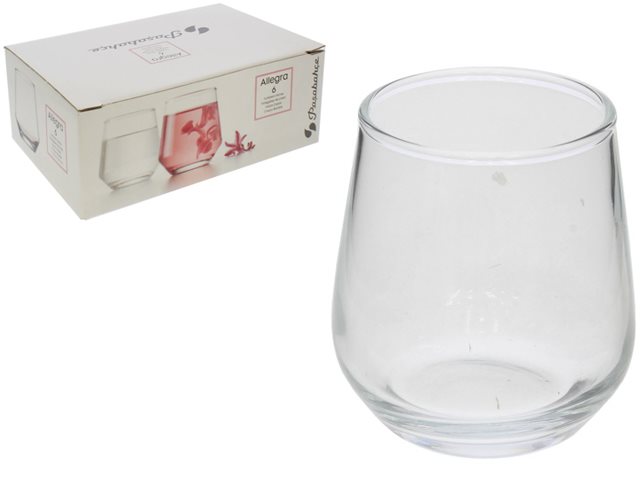 Allegra Tumbler glasses 115cc, 6-pack