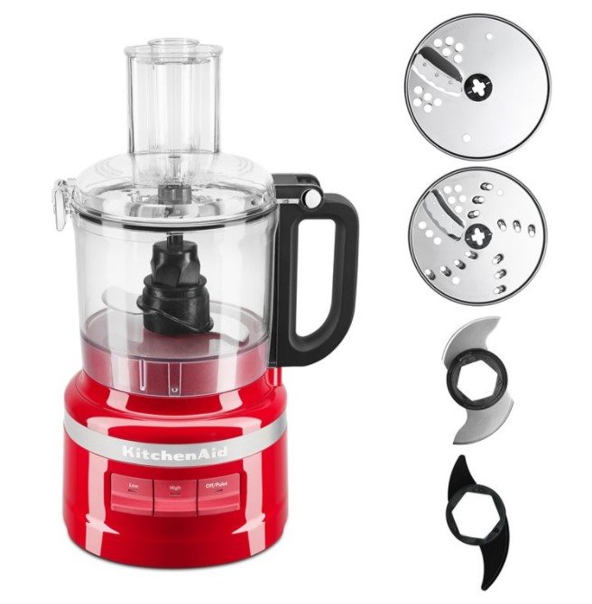 KitchenAid Food Processor 7 Cup Red