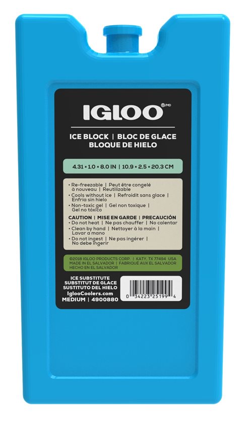 Ice Block Medium Blue