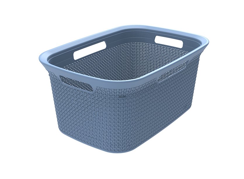 45L Laundry Basket by Ezy Storage - Easy Laundry Transport Solution.