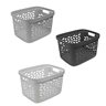 26L Fleur Pattern Open Basket by Ezy Storage