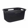 45L Laundry Basket - Black