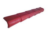 PVC Terracotta #60C Shaped Eaves Board - 1140mm L=1090mm