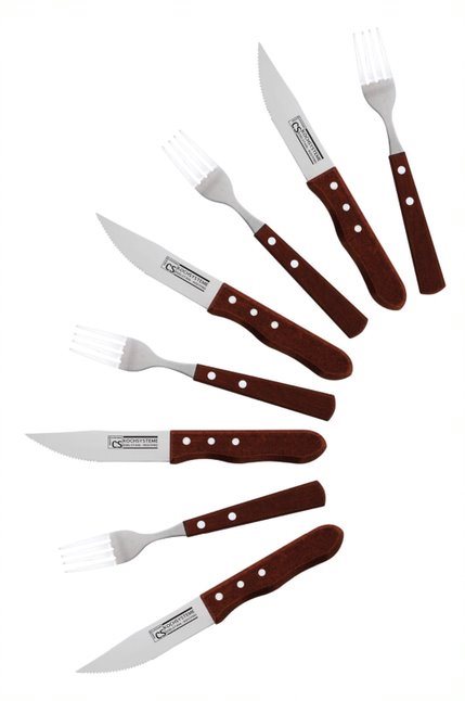 Brühl 8 Piece Set Jumbo Steak Cutlery Set