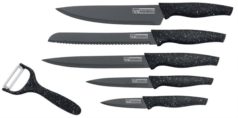 Koch Systeme By Carl Schmidt Sohn 6 Piece Stainless Steel Assorted Knife Set