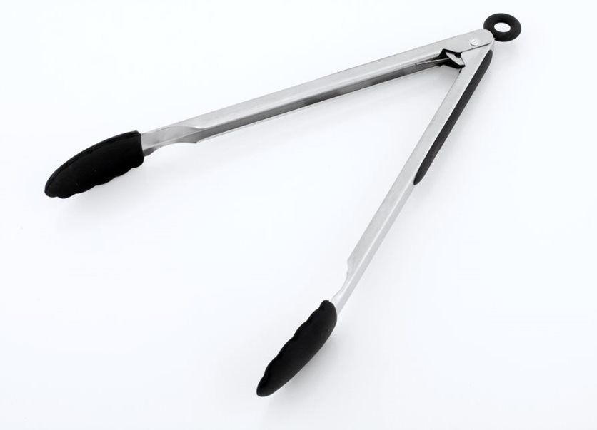 Gera Tongs stainless steel/silicone 30 cm