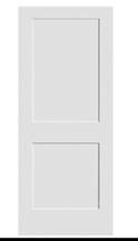 Hollow Core Door, 2-Panel, 83x211.5x3.5cm