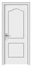 White HDF Door, 83x211.5x3.5cm, #Yhm-002