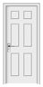 White HDF Door, 83x211.5x3.5cm, #Yhm-003