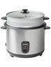Ricecooker with Steamer 2.8 Liter Grey
