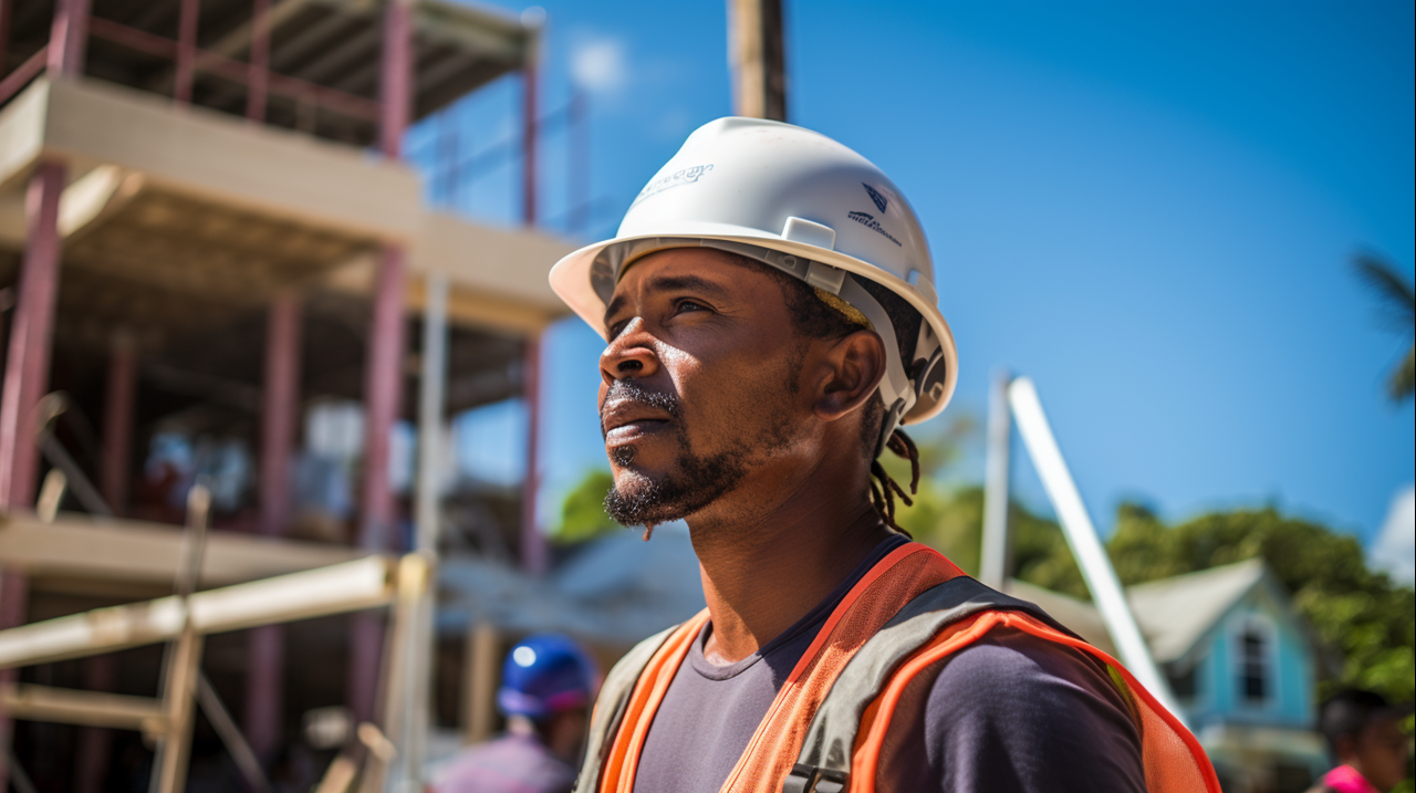 Rascoop A Photo Of A Caribbean Builder On A Construction Site 9De49baa Bf4d 4821 8Ba7 Ae7f436bf595